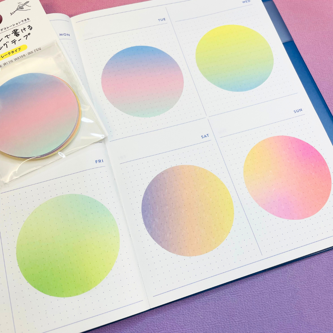 Mark's Masté Writable Masking Sheet - Circle Gradation