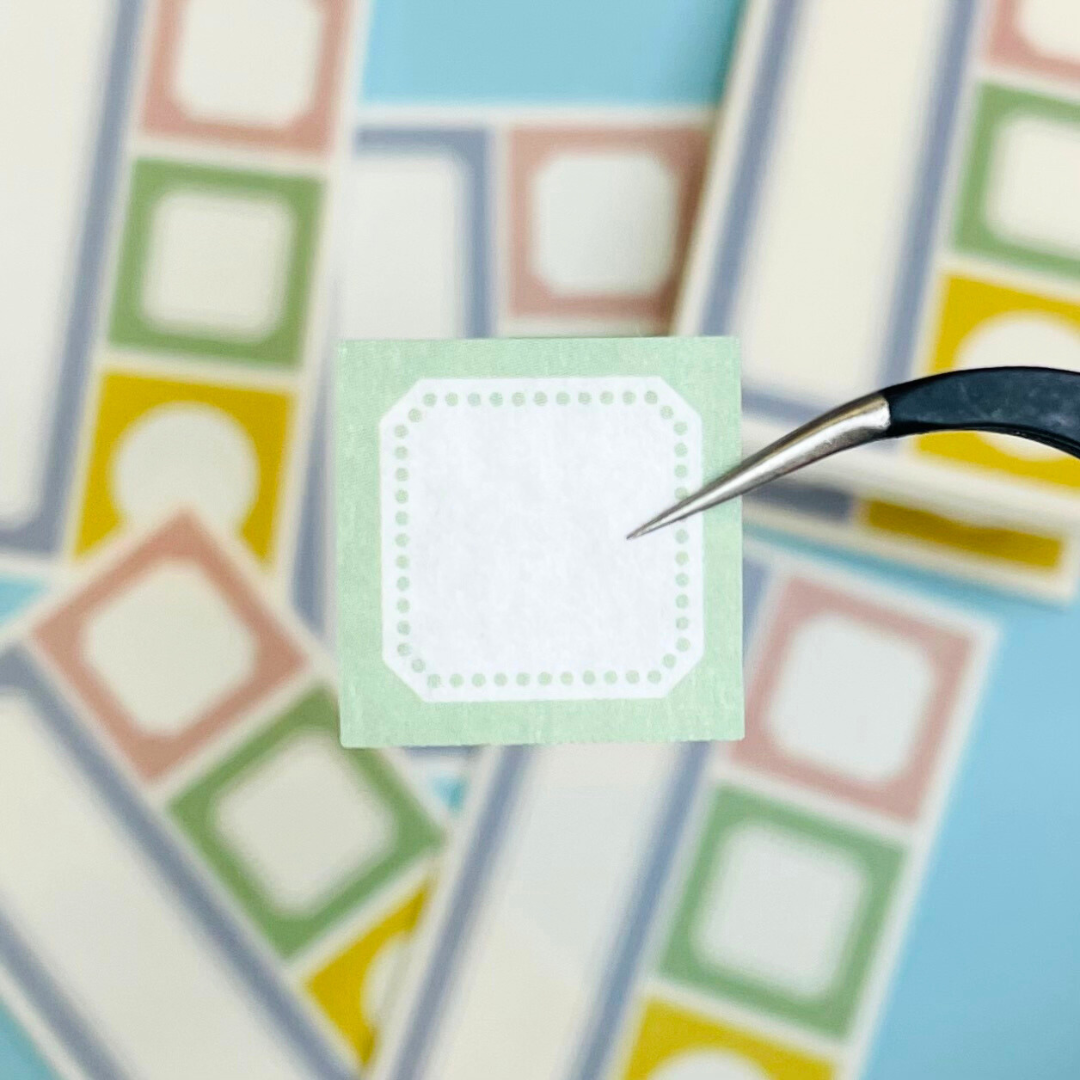 Mark's Masté Writable Pre-Cut Masking Tape Sheets - Simple Frame
