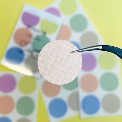 Mark's Masté Writable Pre-Cut Masking Tape Sheets - Circle