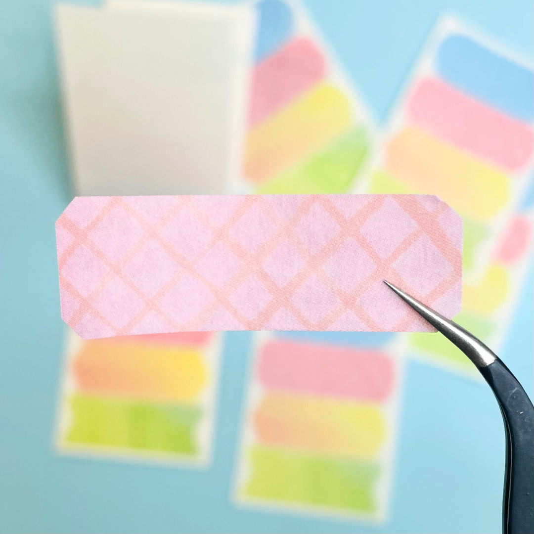 Mark's Masté Writable Pre-Cut Masking Tape Sheets - Title Waterpaint