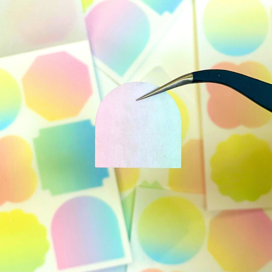 Mark's Masté Writable Pre-Cut Masking Tape Sheets - Gradation Motif