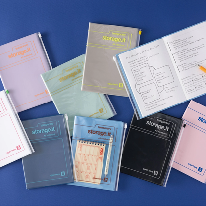 Mark's Storage.it A5 Dot + Lined Notebooks 2nd Edition | Refillable