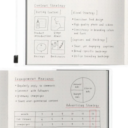 Mark's Storage.it Desk Dotted Notebook  | Eco-Friendly | Refillable