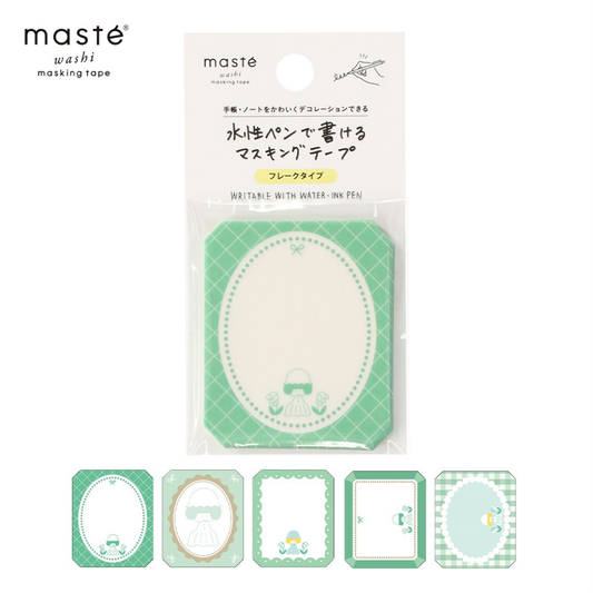 Mark's x Mizutama Masté Writable Masking Sheet - Lily of the Valley