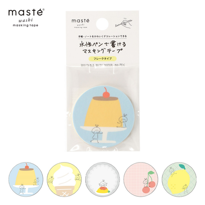 Mark's x Mizutama Masté Writable Flake Seal Masking Sheet - Miss Rin