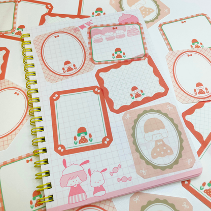 Mark's x Mizutama Masté Writable Flake Seal Masking Sheet - Tulip