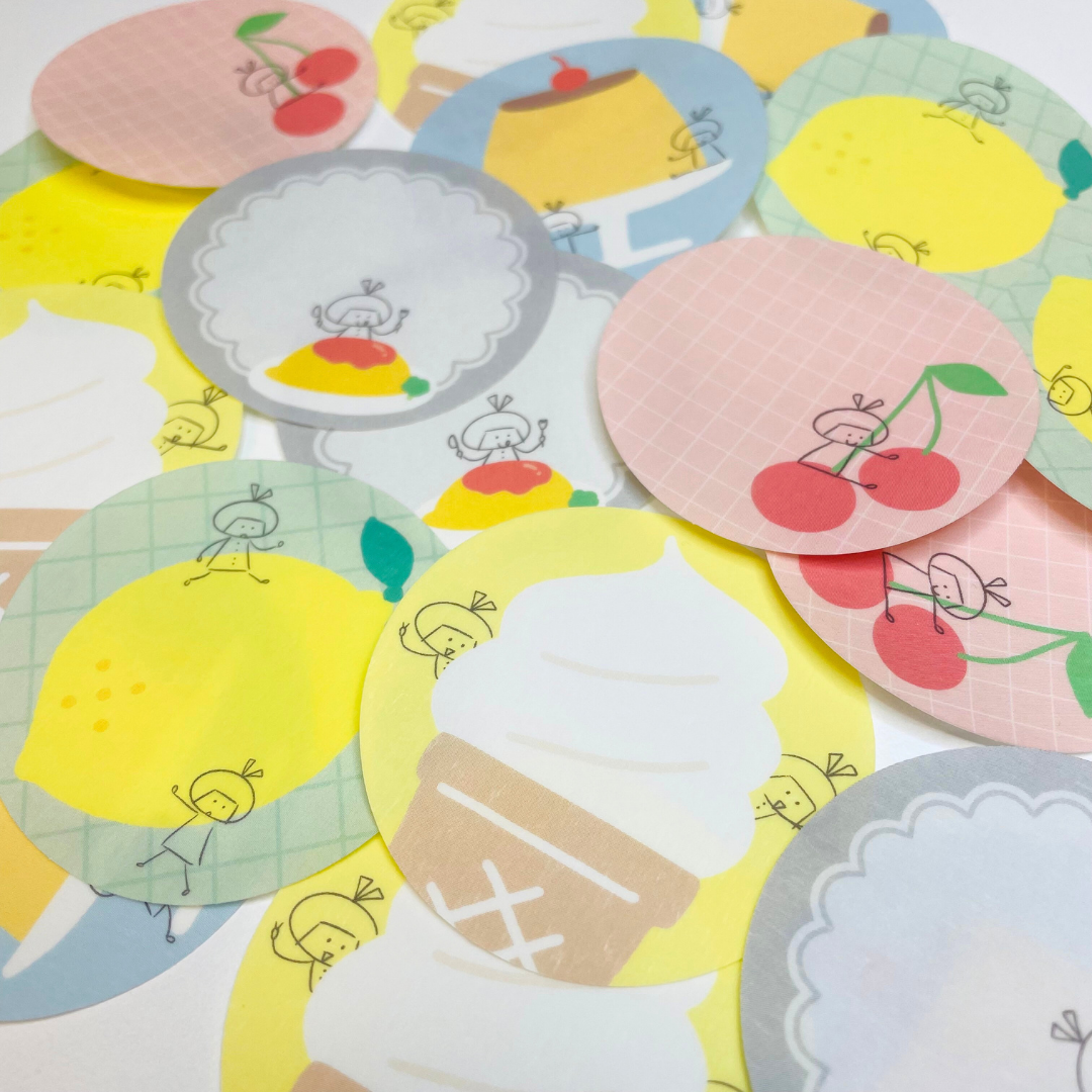 Mark's x Mizutama Masté Writable Flake Seal Masking Sheet - Miss Rin