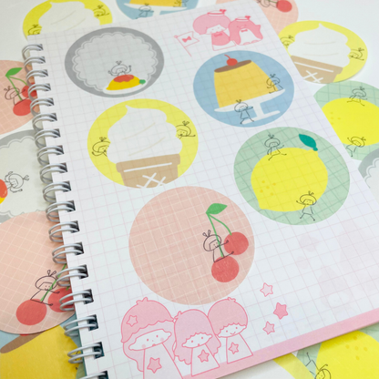 Mark's x Mizutama Masté Writable Flake Seal Masking Sheet - Miss Rin