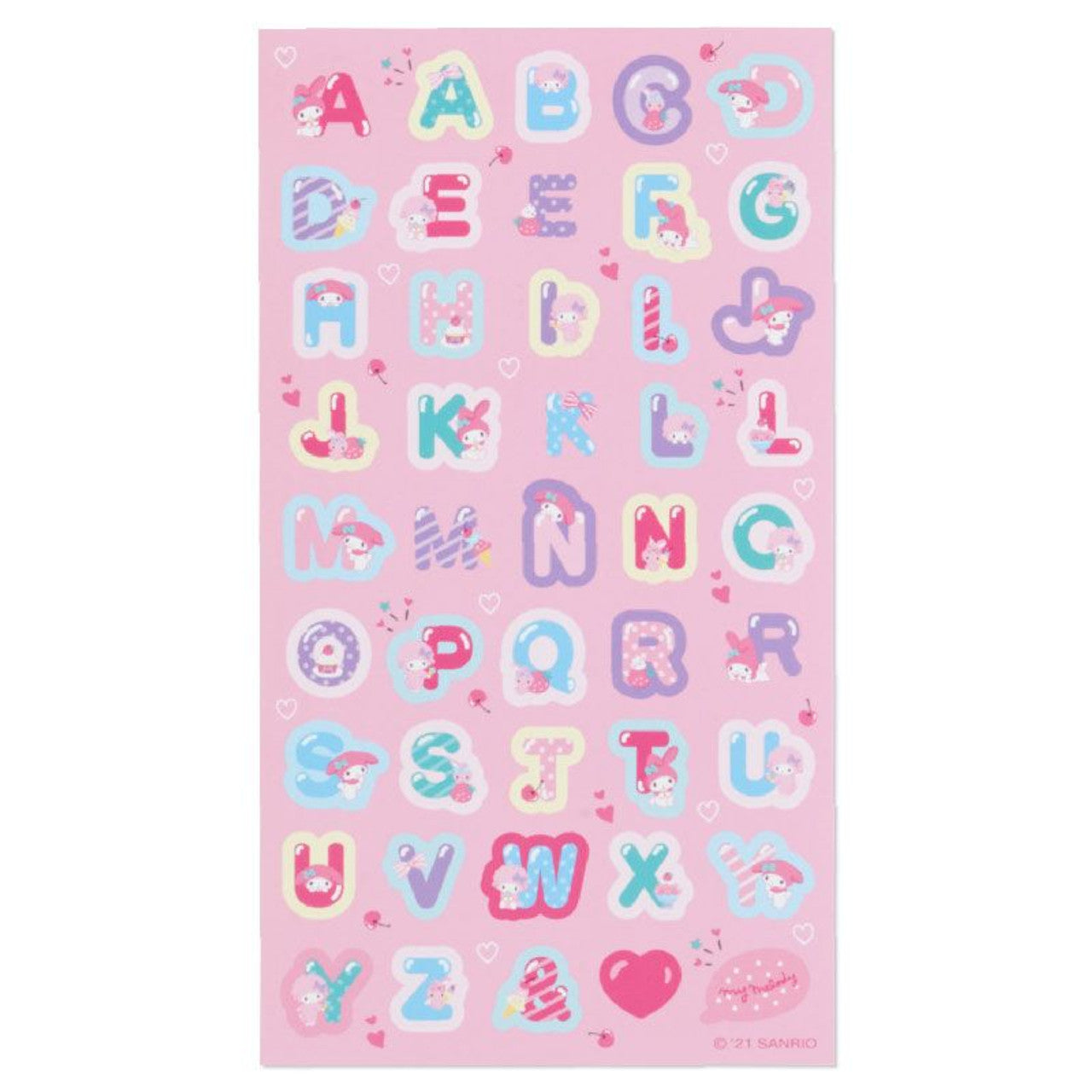Sanrio Volume Sticker Set - My Melody