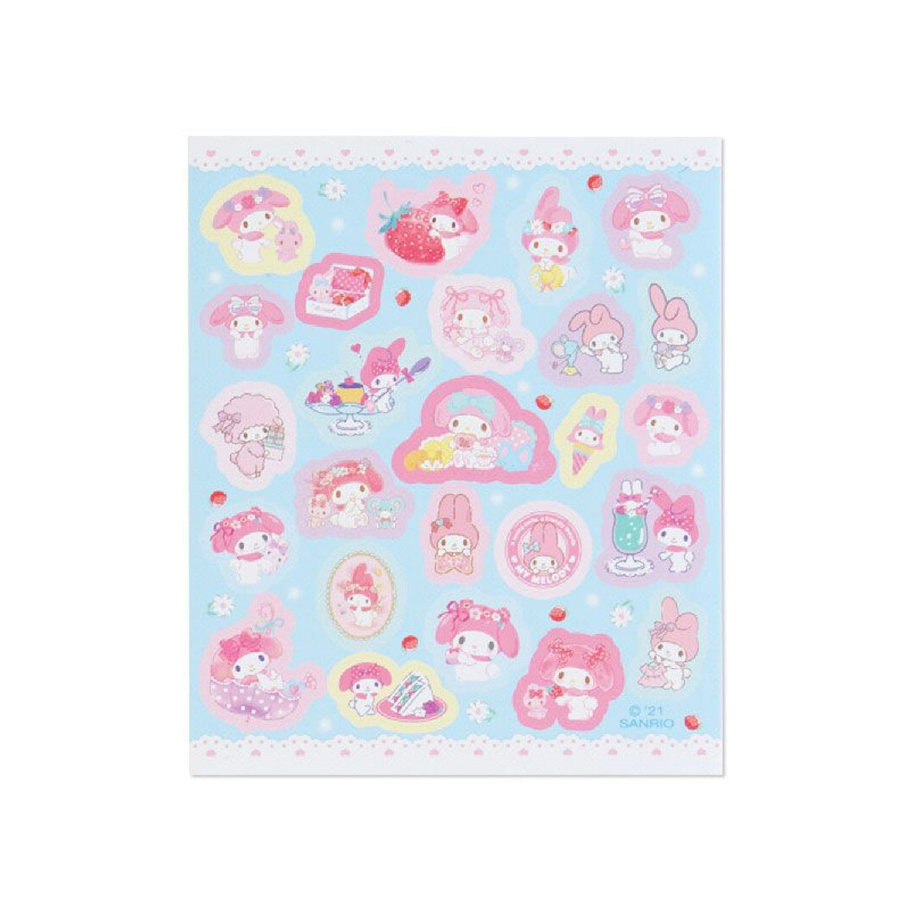 Sanrio Volume Sticker Set - My Melody