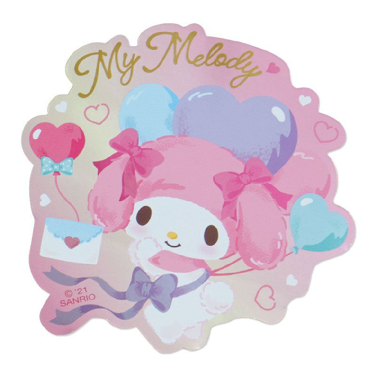 Sanrio Volume Sticker Set - My Melody