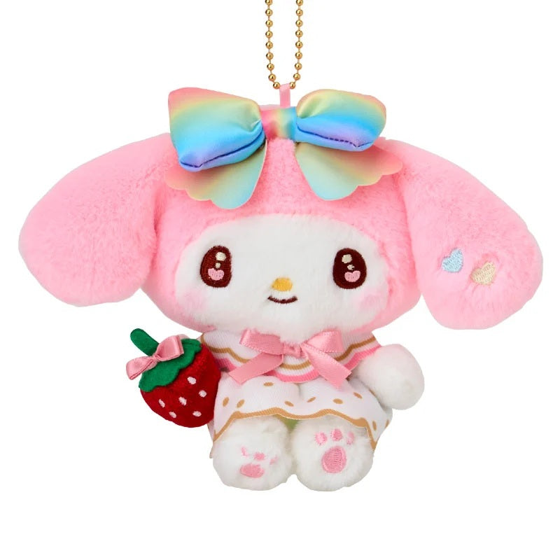 Sanrio x 50th Anniversary Strawberry Newspaper Mascot Holder - My Melody
