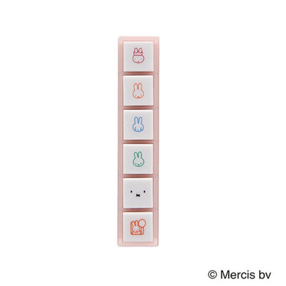 Miffy x Kodomo No Kao Pochitto6 Push Button Stamp - Miffy Face