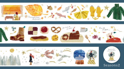 Pinkoi x Miki Tamura PET Tape Sample - Seasons 2