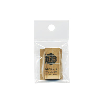 Kodomo No Kao Clear Stamp Acrylic Holder - Mini (4 x 2cm)
