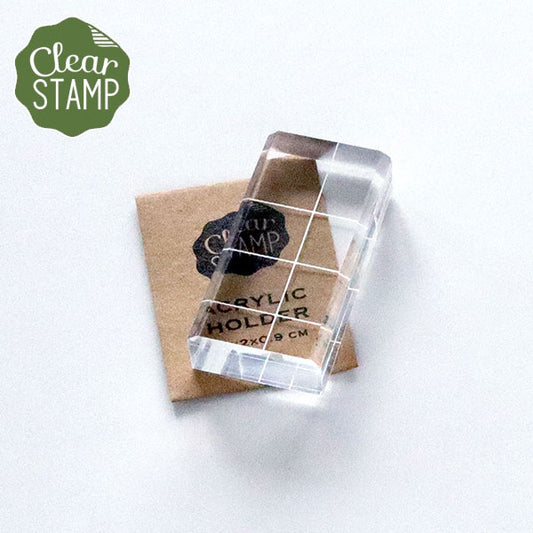 Kodomo No Kao Clear Stamp Acrylic Holder - Mini (4 x 2cm)