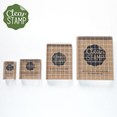 Kodomo No Kao Clear Stamp Acrylic Holder - Mini (4 x 2cm)