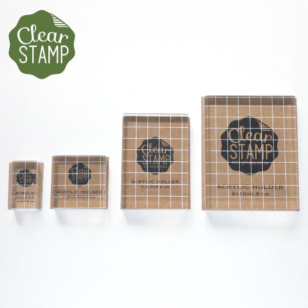 Kodomo No Kao Clear Stamp Acrylic Holder - Mini (4 x 2cm)
