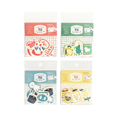 Furukawa Paper Works My Life Collection Flake Seal - Green