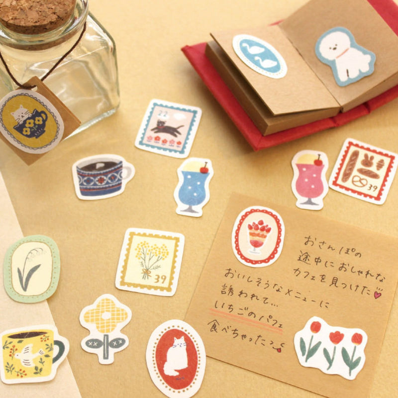 Furukawa Paper Works My Life Collection Flake Seal - Yellow