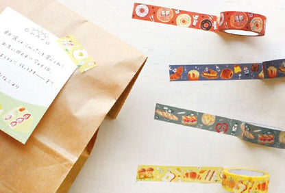 Furukawa Paper Works Yakitate Pan Town Collection Washi Tape - KariKari Bakery