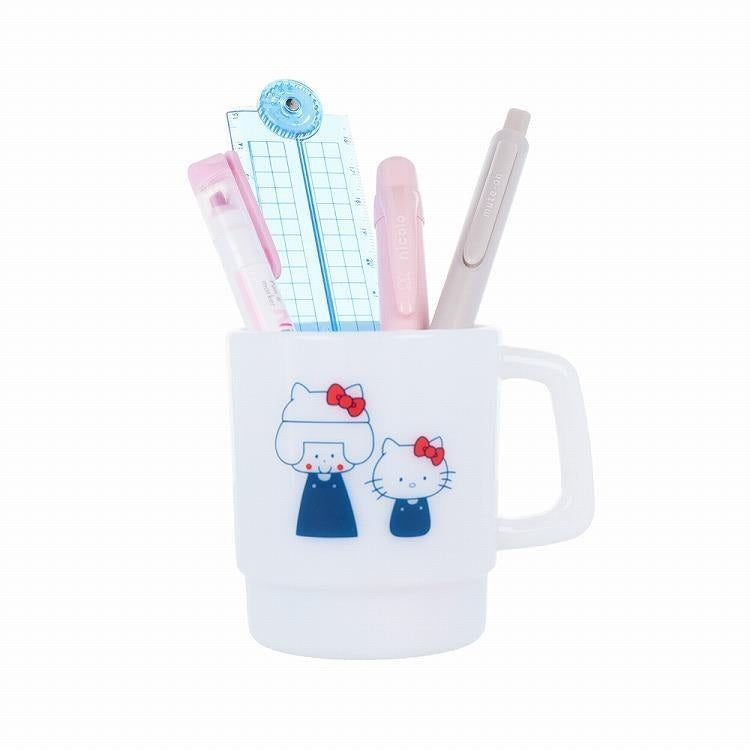 Mizutama x Sanrio Characters x Sun-Star Pen Stand - Hello Kitty