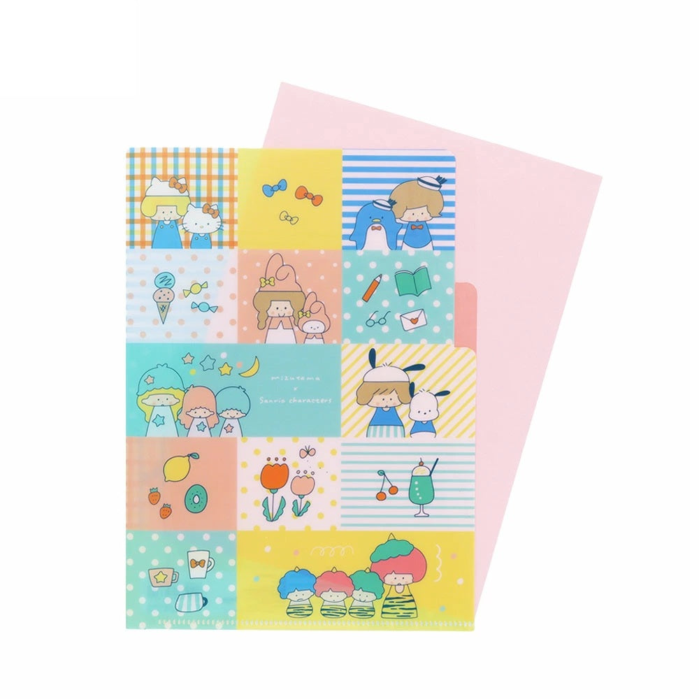 Mizutama x Sanrio Characters x Sun-Star A5 Folder - Block