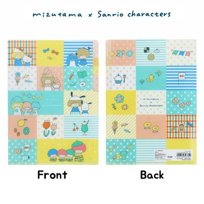 Mizutama x Sanrio Characters x Sun-Star A5 Folder - Block
