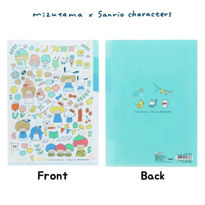 Mizutama x Sanrio Characters x Sun-Star A5 Folder - Collection