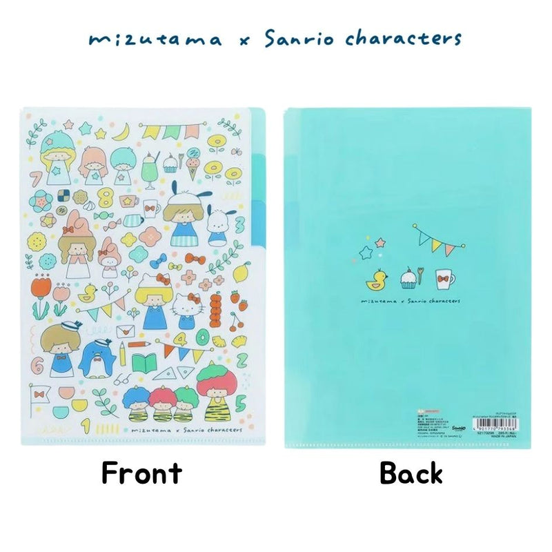 Mizutama x Sanrio Characters x Sun-Star A5 Folder - Collection