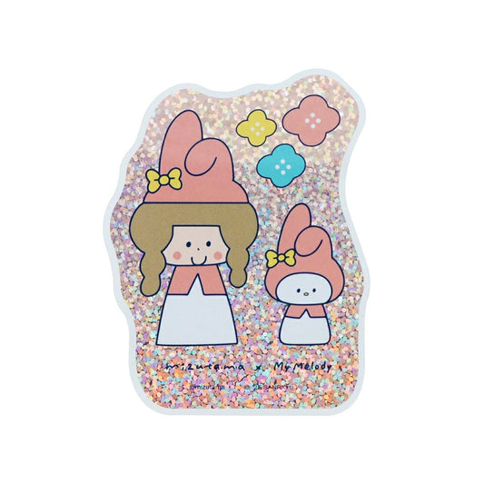Mizutama x Sanrio Characters x Sun-Star Holographic Sticker - My Melody