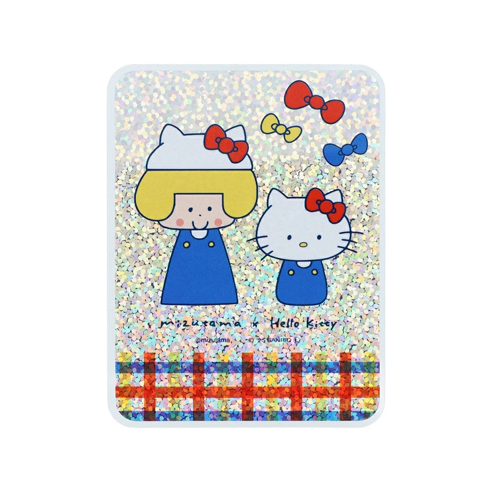 Mizutama x Sanrio Characters x Sun-Star Holographic Sticker - Hello Kitty