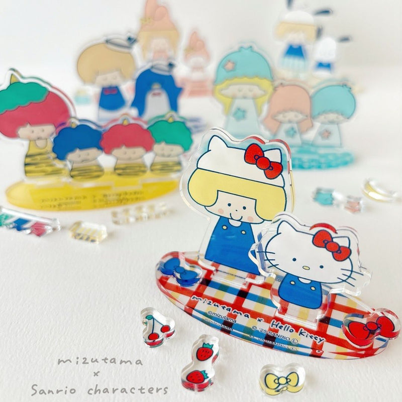 Mizutama x Sanrio Characters x Sun-Star Acrylic Stand