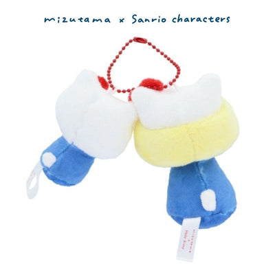 Mizutama x Sanrio Characters x Sun-Star Plush Keychain - Hello Kitty