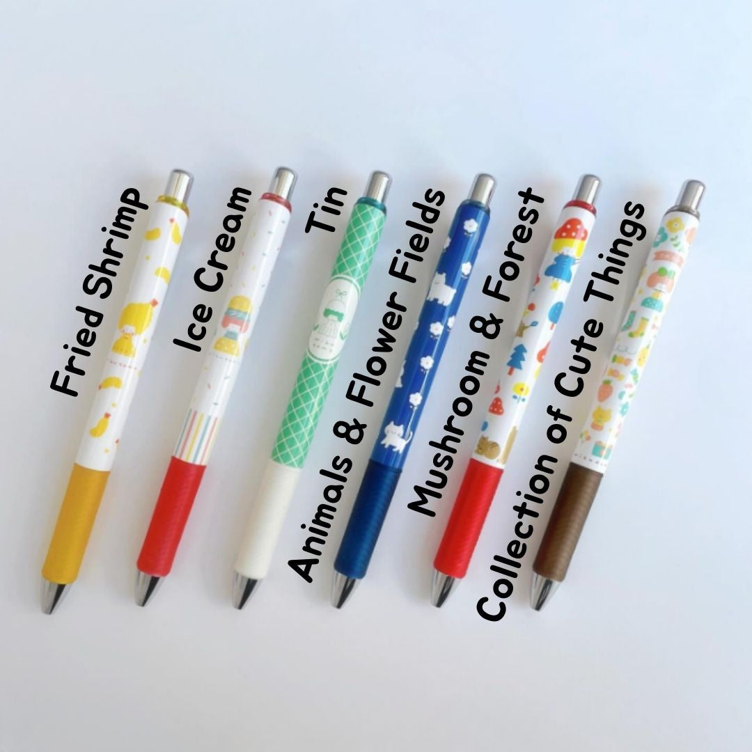 [BUNGUJOSHI 2025] Mizutama x Bungu Tsutaya x Pentel EnerGel Ballpoint Pens 0.5mm