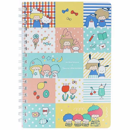Mizutama x Sanrio Characters x Sun-Star B6 Notebook - Block