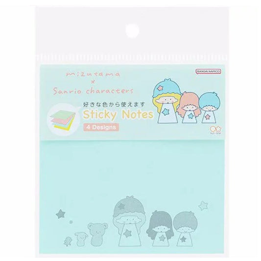 Mizutama x Sanrio Characters x Sun-Star Sticky Notes - Green