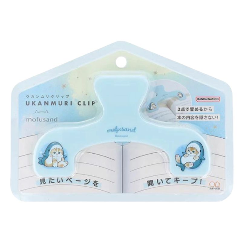 Mofusand x Sun-Star Ukanmuri Clip - Shark Nyan