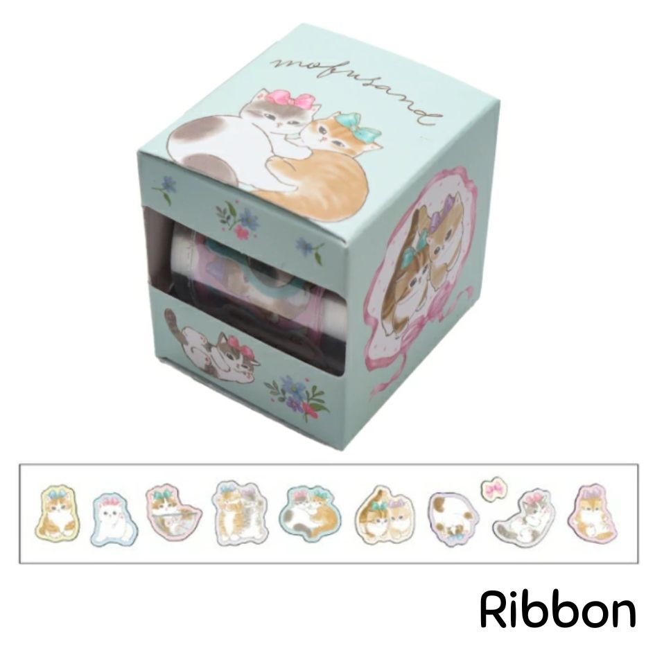 Sun-Star x Mofusand Masking Seal - Ribbon