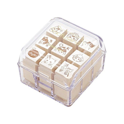 [Limited Edition] Beverly x Mofusand Check Stamp Set with Case