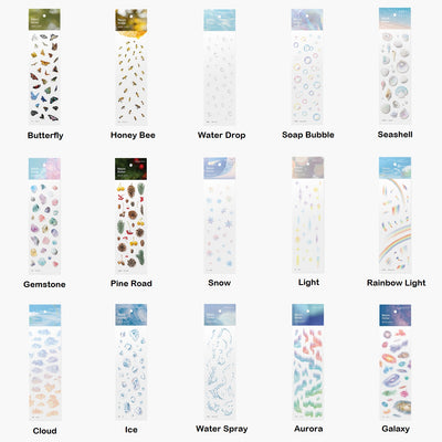 Appree Nature Sticker - Ice