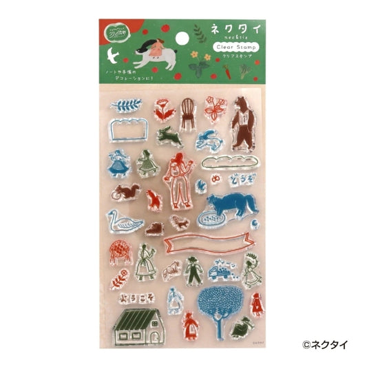 Necktie x Nippan Clear Stamps