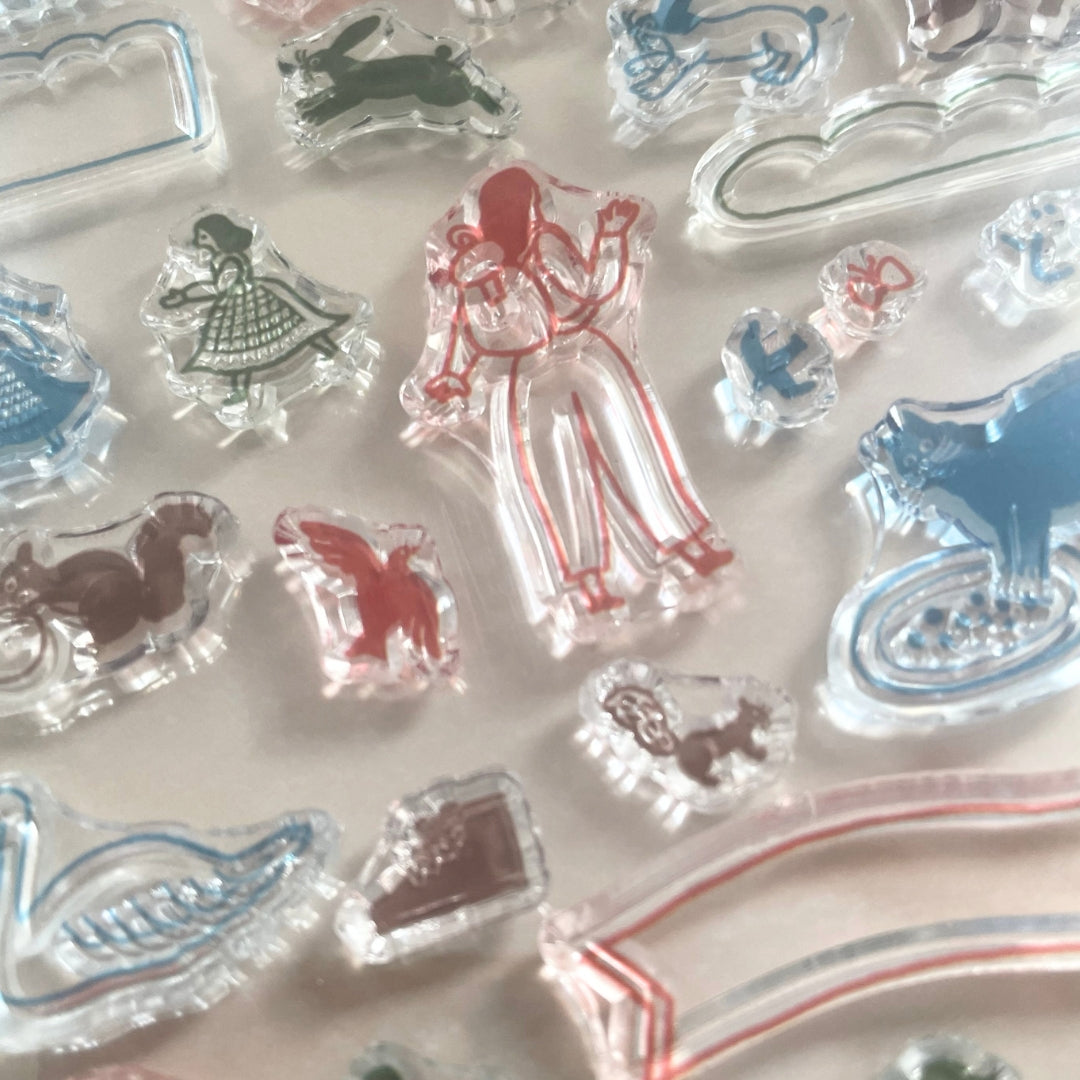 Necktie x Nippan Clear Stamps