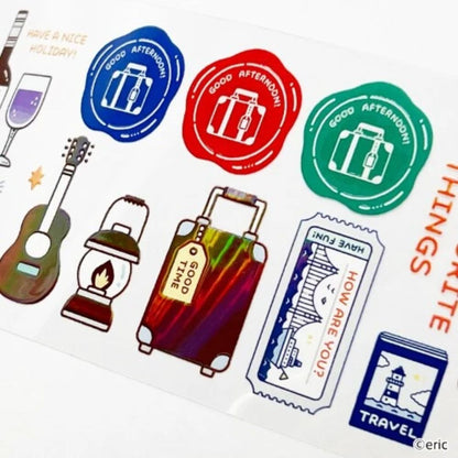eric x Nippan Clear Roll Stickers