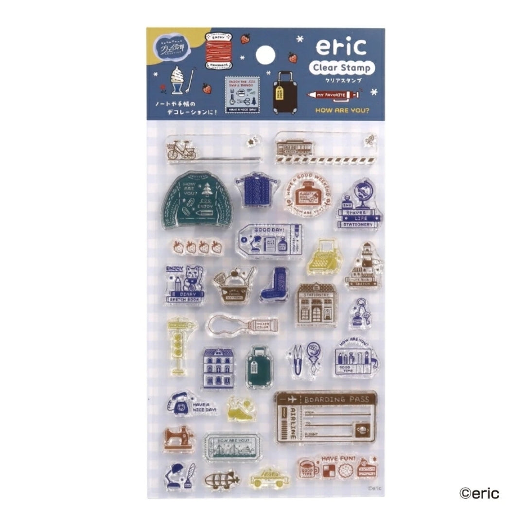 eric x Nippan Clear Stamps