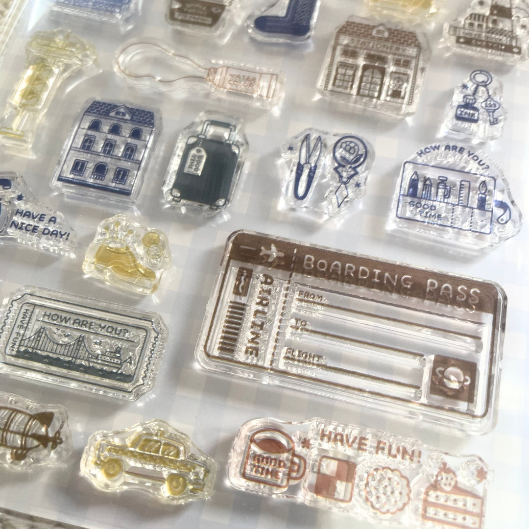 eric x Nippan Clear Stamps
