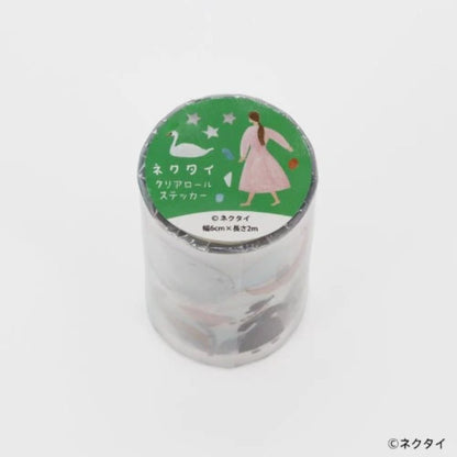 Necktie x Nippan Clear Roll Stickers