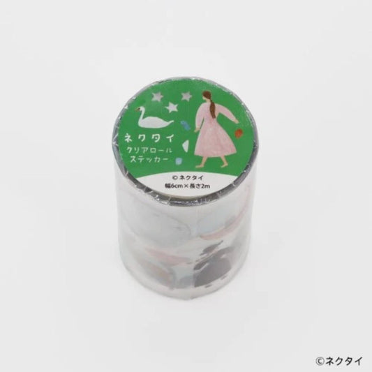 Necktie x Nippan Clear Roll Stickers