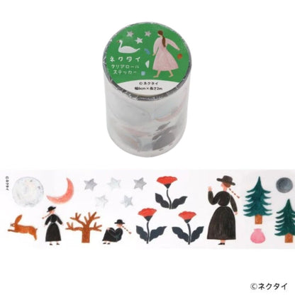 Necktie x Nippan Clear Roll Stickers