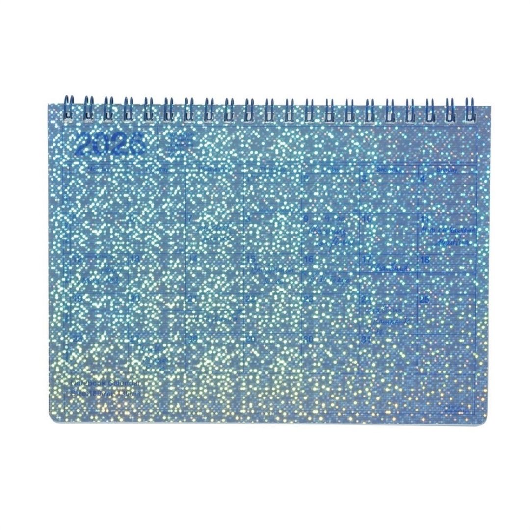 Mark's 2026 Notebook Calendar - S | Horizontal | Monthly Block